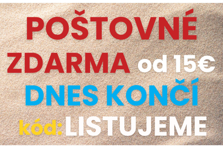 Nezmeškajte dnešnú akciu.