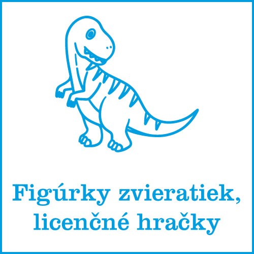 Figúrky zvieratiek, licenčné hračky