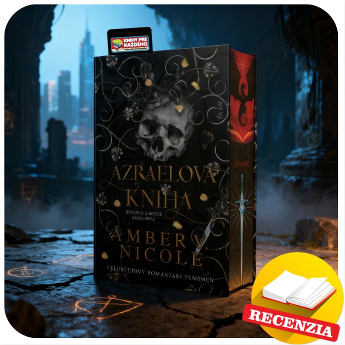 Azraelova kniha – temná romantasy, ktorá vás nepohladí, ale pohltí