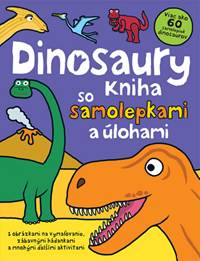 Dinosaury - kniha so samolepkami a úlohami