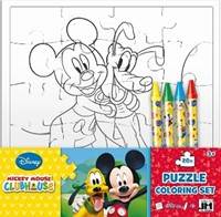 Mickey klubík omalovánkové puzzle