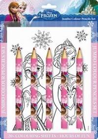 Ledové království - Maxi pastelky set