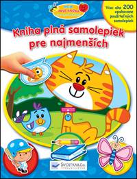 Kniha plná samolepiek pre najmenších