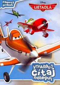 Lietadlá Filmový príbeh Vyfarbuj, čítaj, nalepuj