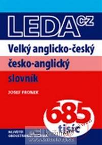Velký anglicko-český česko-anglický slovník 685 tisíc - LEDA
