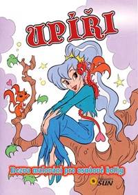 Kniha Upíři - Bezva malování pro osudové holky