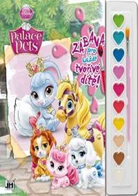 Palace Pets omalovánka s vodovkami