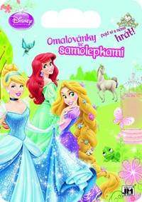 Princezny 2 Omalovánky se samolepkami