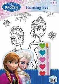 Ledové království - Omalovánky s barvami A5