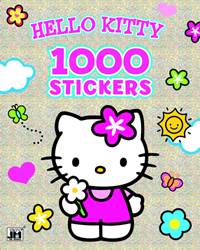 1000 stickers Hello Kitty omalovánka