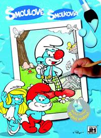 Šmoulové - omalovánka