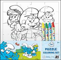 Šmoulové omalovánkové puzzle