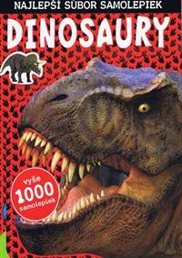 Kniha Dinosaury - vyše 1000 samolepiek