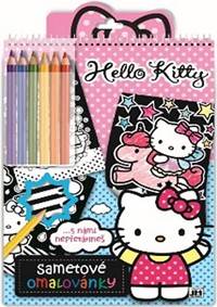 Sametové omalovánky Hello Kitty