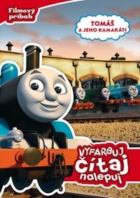 Tomáš a jeho kamaráti Vyfarbuj, čítaj, nalepuj