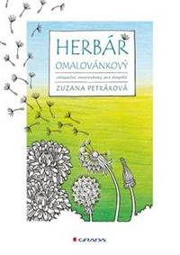 Herbář omalovánkový - Relaxační omalovánky pro dospělé