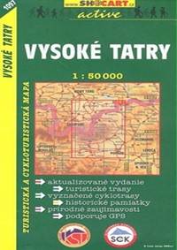Vysoké Tatry 1:50 000