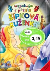 Kniha Šípková Ruženka - Rozprávka s puzzle