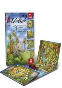 Kniha 4 zvířátkové hry