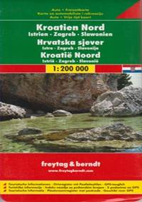 Automapa Chorvatsko sever 1:200 000