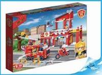 BanBao stavebnice Fire hasičská stanice s rozdělovačem