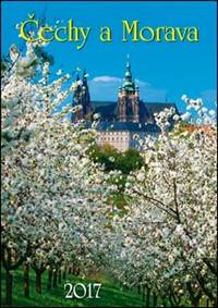 Čechy a Morava 2017 - nástěnný kalendář