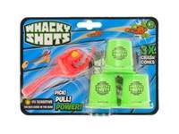 Whacky Shots 9,5cm s doplňky Fireball oranžový na kartě