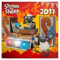 Ovečka Shaun - nástěnný kalendář 2017