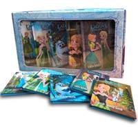 Ľadové kráľovstvo Kufrík na miniknižky