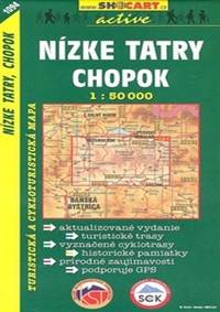 Nízké Tatry, Chopok 1:50 000
