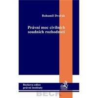 Právní moc civilních soudních rozhodnutí