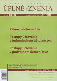 UZZ 1/2012 Zákon o účtovníctve
