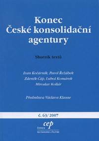 Konec České konsolidační agentury