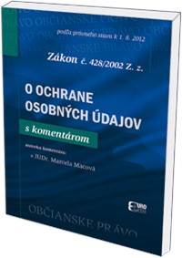 O ochrane osobných údajov s komentárom