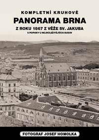 Panorama Brna z roku 1867 z věže sv.Jakuba