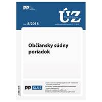 UZZ 8/2016 Občiansky súdny poriadok