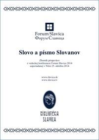 Slovo a písmo Slovanov