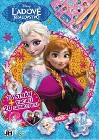 24 strán + viac než 20 samolepiek! Ľadové kráľovstvo