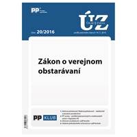 UZZ 20/2016 Zákon o verejnom obstarávaní