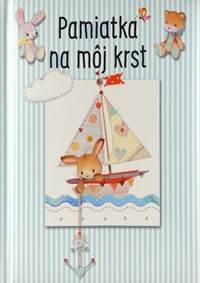 Pamiatka na môj krst - modrá