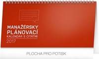 Manažérsky kalendár s citátmi - stolní kalendár 2017