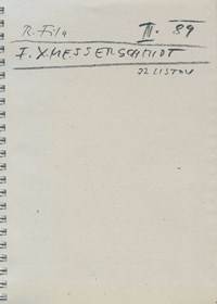 R.Fila - F.X.Messerschmidt III.89