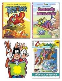 Balíček 3ks Tryskošnek + Čaroděj Metloděj + časopis