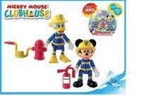 Mickey Mouse a Donald figurky záchranáři kloubové 8cm