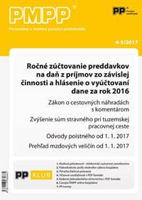 PMPP 4-5/2017 Ročné zúčtovanie preddavkov na daň z príjmov zo závislej činnosti a hlásenie o vyúčtov