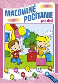 Maľované počítanie pre deti – ružové
