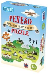 Pexeso a puzzle Slovenské hrady a zámky