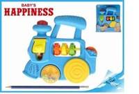 Lokomotiva 18x19cm na baterie se světlem a zvukem