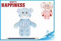 Telefon zvířátko plyšové 19cm s chrastítkem