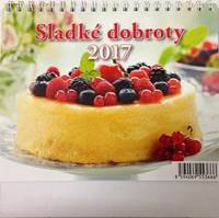2017 - Sladké dobroty - stolový kalendár